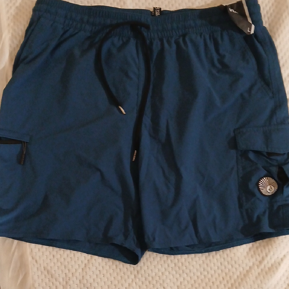 Volcom Men's Navy Swim Board Shorts